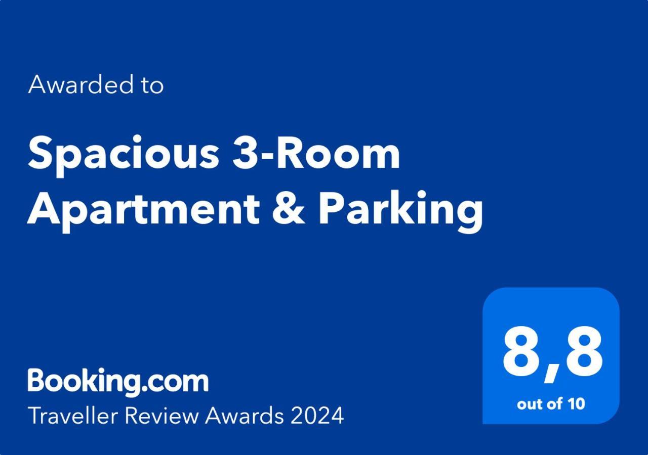 ריגה Spacious 3-Room Apartment & Parking מראה חיצוני תמונה